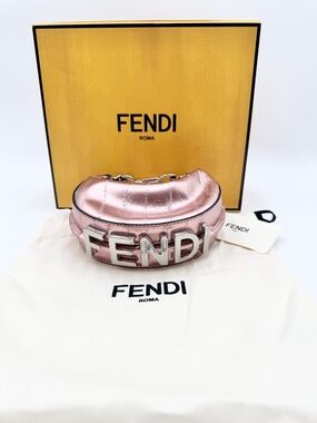 ULTRA RARE Fendi Eel Skin Fendigraphy Nano Bag